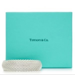 Tiffany & Co Sterling Silver Somerset Mesh Bracelet